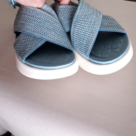 VIVAIA Blue Kara AdaptAll Sport Sandal Comfort Athletic Sandals Sz 37.5 US 7 - Picture 7 of 11